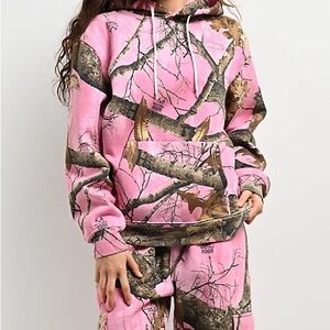 Realtree x Empyre Pink Camouflage Women's Hoodie & Sweatpants